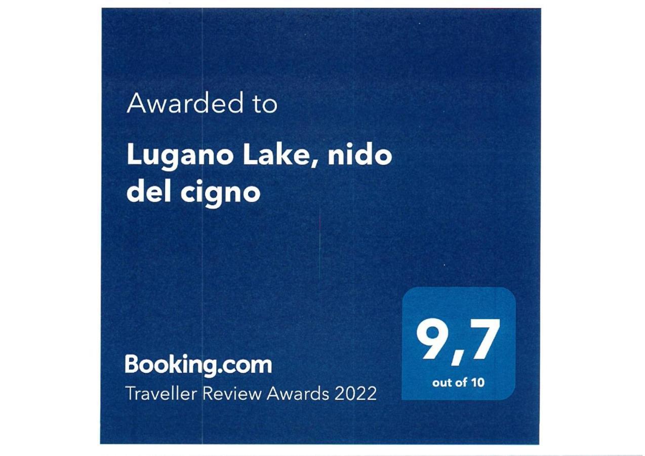 Lugano Lake, Nido Del Cigno Oria  Exteriör bild